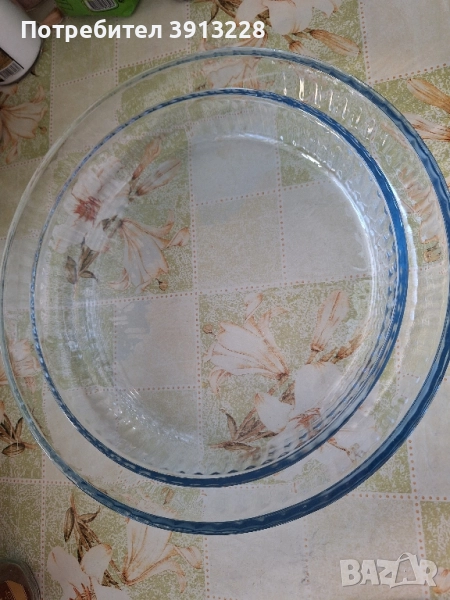 Тава стъкло 2 бр, снимка 1