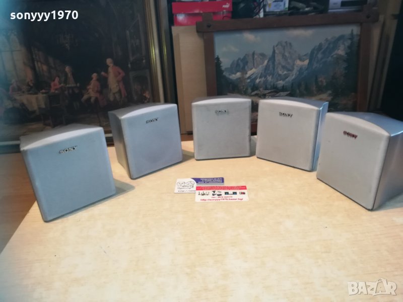 sony-тонколони 5бр 12х12х10см 1301210758, снимка 1