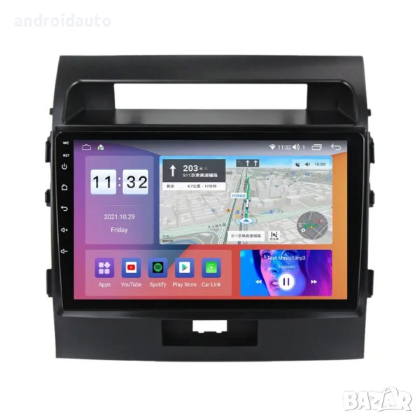  Toyota Land Cruiser 2008- 2015 Android Mултимедия/Навигация,1015, снимка 1