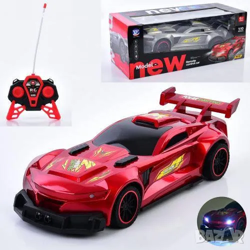 Голяма Кола с дистанционно 42см, високоскоростна, два цвята, снимка 1