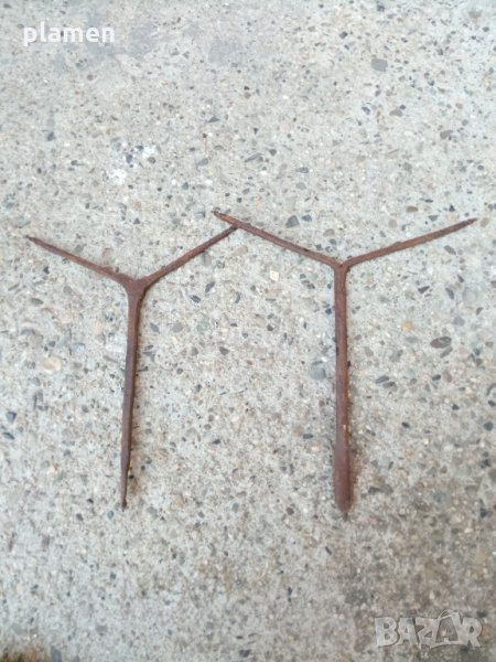 Два стари ковани свредела, снимка 1