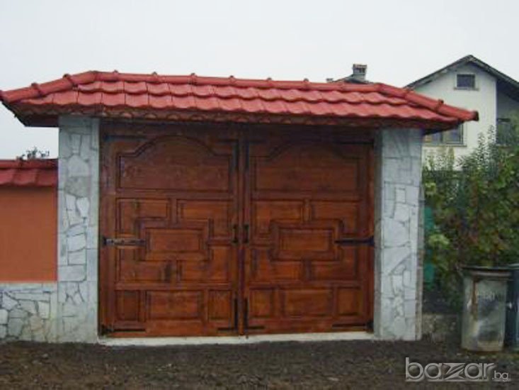 Дървени порти от масив в Дограми в гр. София - ID21045302 | Bazar.bg