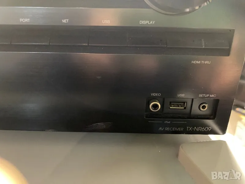 ONKYO tx nr 609 receiver за части или ремонт, снимка 1