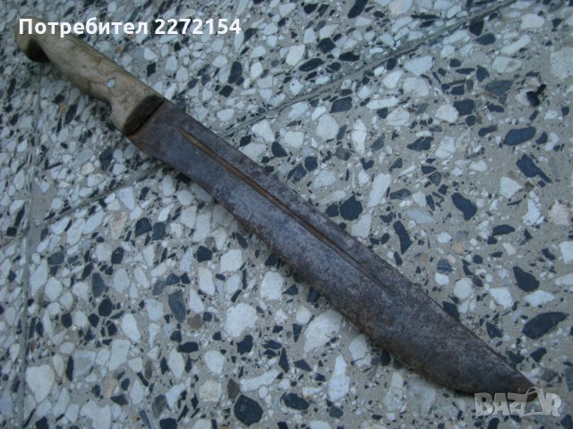Стар овчарски нож, снимка 1 - Антикварни и старинни предмети - 31540423