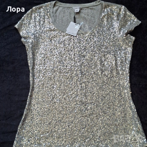 Нова дамска тениска Calvin Klein , снимка 2 - Тениски - 54121099