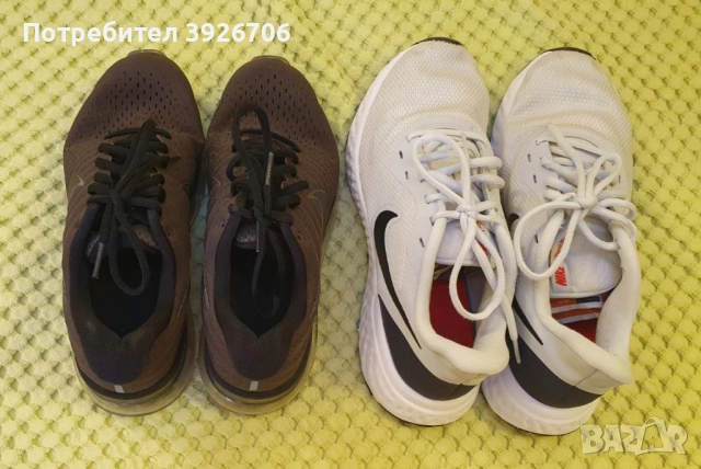 Оригинални маратонки: Nike Air Max (GS) "Khaki". Nike Revolution 5 , снимка 2 - Маратонки - 51855601
