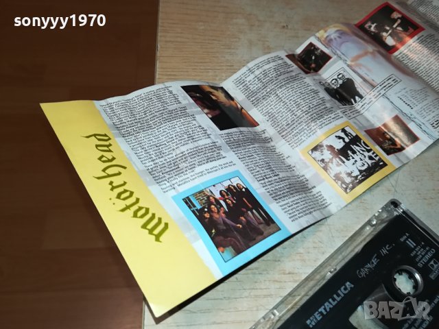 metallica-оригинална касета 3010230923, снимка 11 - Аудио касети - 42774738