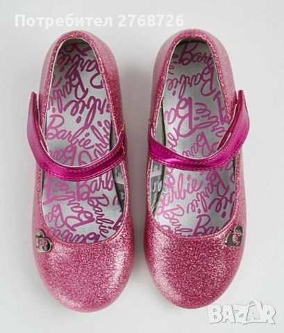 Нови обувки Барби със СВЕТЕЩО ТОКЧЕ, внос от Англия, снимка 2 - Детски обувки - 51383125