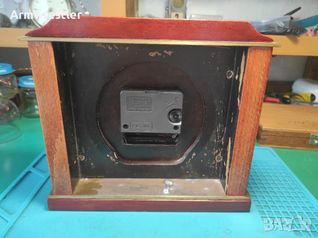 Стар Английски Часовник , снимка 3 - Антикварни и старинни предмети - 50829477