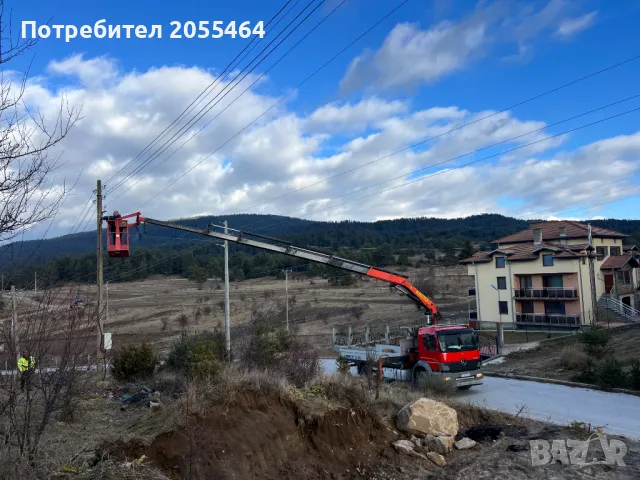 Транспорт камион с кран и услуги с кран. кошница за хора, вишка., снимка 3 - Транспортни услуги - 41792288