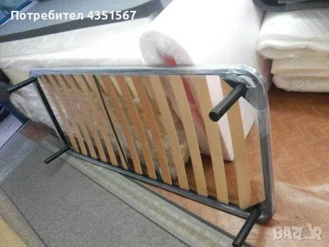 Подматрачни рамки метални с шперплатови ламели, снимка 4 - Други стоки за дома - 48606780