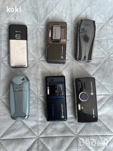 Ретро Телефони Nokia, Sony Ericsson, снимка 2 - Колекции - 50706988