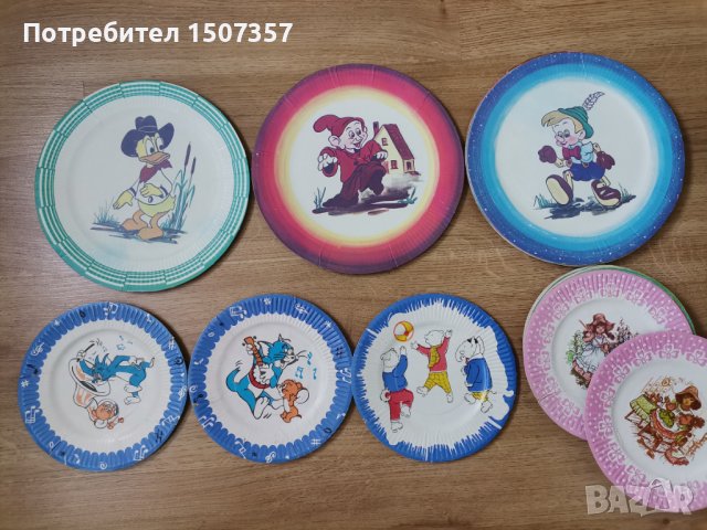 Колекция картонени чинии 35 броя, снимка 2 - Колекции - 37748879