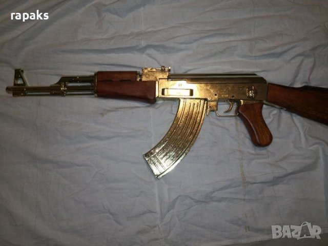 АК 47.Автомат Калашник,автоматична пушка, револвер - РЕПЛИКА в Колекции ...