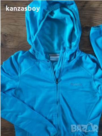 Columbia W SAPPHIRE TRAIL HOODED - страхотно дамско горнище, снимка 3 - Спортни екипи - 31841828