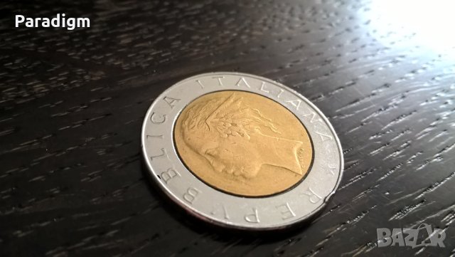 Монета - Италия - 500 лири | 1985г., снимка 2 - Нумизматика и бонистика - 29632697
