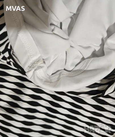 Нова -65% midi черно бяла пола молив XXS 32 размер, снимка 6 - Поли - 49508229