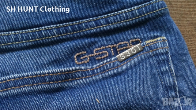 G-Star 3301 LOW TAPERED Jeans Размер 32 / 30 еластични дънки 1-61, снимка 10 - Дънки - 52216867