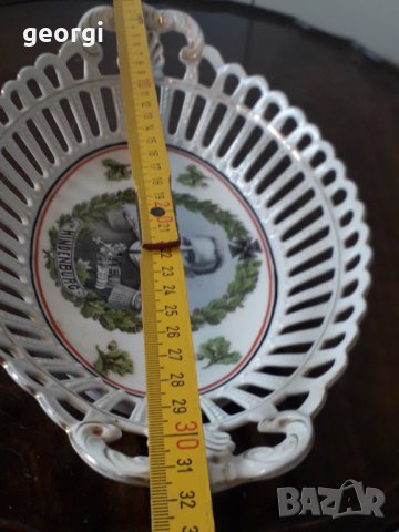 WWI порцеланово плато Hindenburg  17/1, снимка 9 - Колекции - 34965746