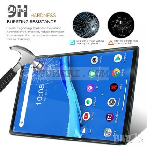 Lenovo Tab M10 Plus Стъклен протектор за екран , снимка 2 - Фолия, протектори - 31194703
