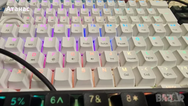 Лот 8 бр. Чисто нови Механични Клавиатури 60% ARGB (HK Gaming / Mizar) + Бонуси, снимка 17 - Клавиатури и мишки - 55875874
