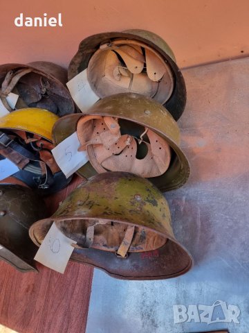 Стара военна каска, снимка 7 - Други - 34246374