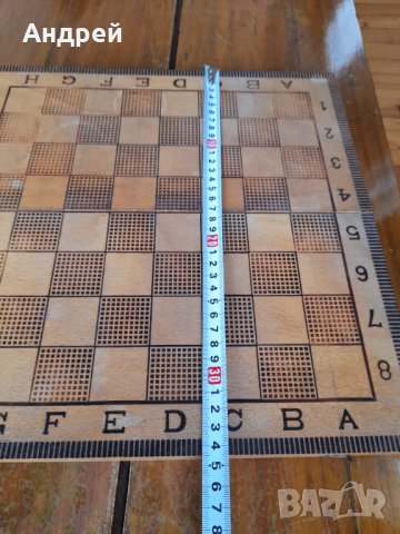 Стара кутия от шах #2, снимка 4 - Антикварни и старинни предмети - 42676334