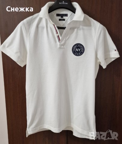 Мъжка тениска Tommy Hilfiger с яка