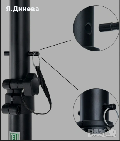 Стойка за монитор Pronomic, снимка 3 - Други - 54093113