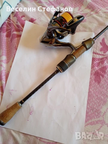 Shimano Stradic Ci4+ 3000 и пръчка ултра лайт комплект , снимка 8 - Въдици - 50905112
