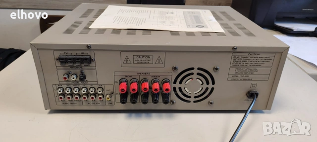 Стерео усилвател Thunder THC-5000, снимка 7 - Ресийвъри, усилватели, смесителни пултове - 54342324