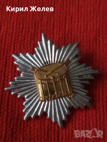 СТАРА ПОСРЕБРЕНА РЯДКА ВОЕННА НАГРАДНА ЗНАЧКА С НОМЕР И ПЕЧАТ ЗА КОЛЕКЦИОНЕРИ 37917, снимка 12 - Колекции - 40490489