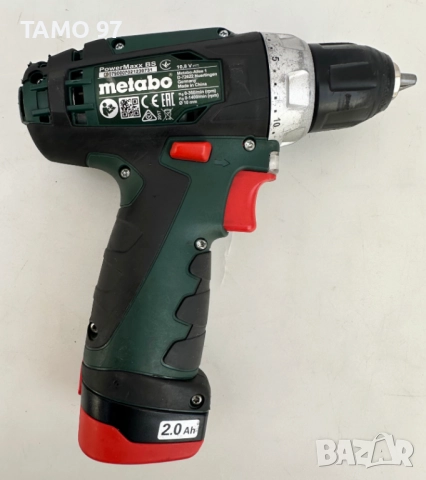 Metabo PowerMaxx BS - Акумулаторен винтоверт 2x10.8V 2.0Ah, снимка 5 - Винтоверти - 51860222
