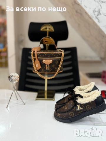 Louis Vuitton Дамски Меки И Топли Обувки Луис Витон Код SK489, снимка 3 - Дамски ежедневни обувки - 53068637