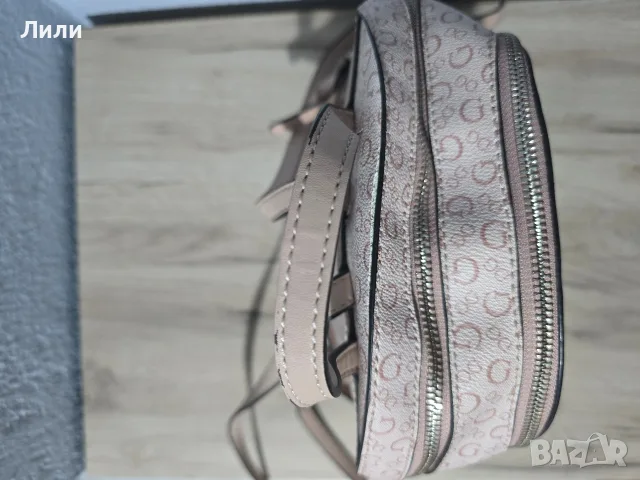 Раница Guess цвят светло розово , снимка 5 - Раници - 55711742