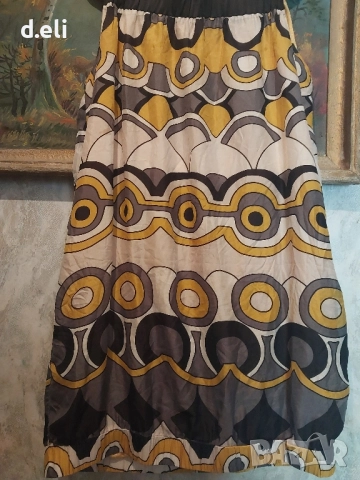 Blues (Max Mara) Size M 100% Коприна, снимка 2 - Рокли - 51633062