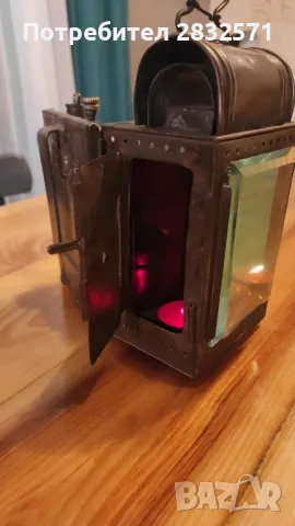 Германски карбиден фенер, снимка 2 - Антикварни и старинни предмети - 50382396