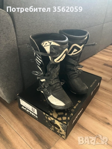 Продавам ENDURO/ Off Road БОТУШИ ACERBIS, размер 46- използвани, снимка 2 - Аксесоари и консумативи - 52991069