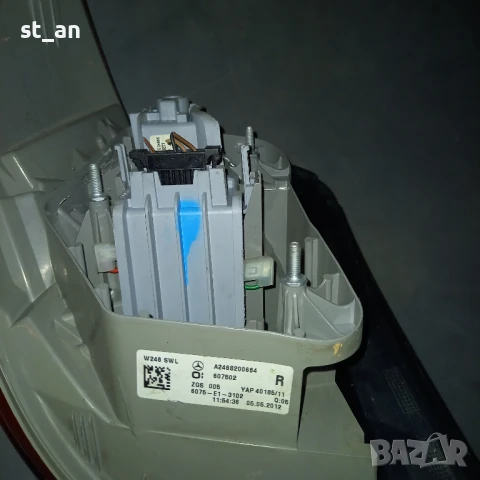 Диодни стопове Mercedes B class W246 преди фейс, снимка 6 - Части - 51398712