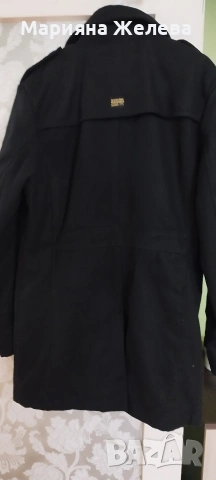 Мъжко елегантно палто,черно., снимка 4 - Якета - 54305525