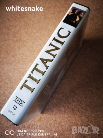 Рядка * "TITANIC", Full Version, Original Video Cassette, Twenthieth Century Pictures, 1998, снимка 4 - Други музикални жанрове - 32170393