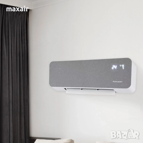 Стенен PTC конвектор с дистанционно управление Rohnson R-6068 * Гаранция 2 години, снимка 3 - Отоплителни печки - 51985773