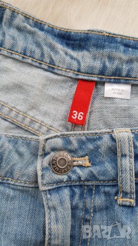 Къси дънки H&M размер S/М, снимка 2 - Къси панталони и бермуди - 36682098