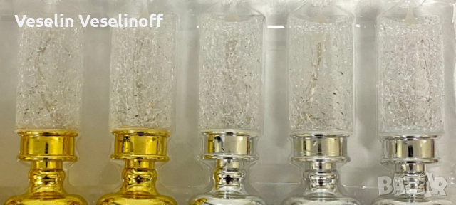 Коледна LED свещ с многоцветни светлини, снимка 2 - Декорация за дома - 52331628