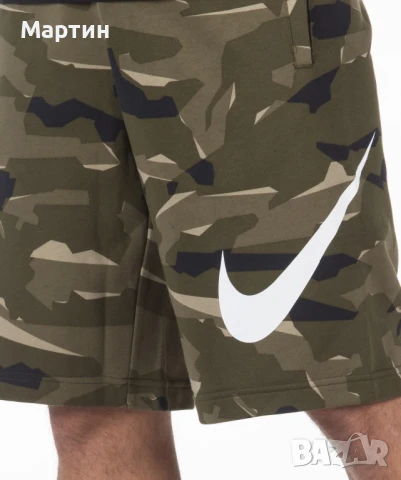 Мъжки къси панталонки Nike Sportswear Camo - размер M, снимка 2 - Спортни дрехи, екипи - 50490790
