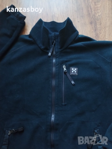 haglofs windstopper - мъжко поларено яке Л, снимка 3 - Якета - 52711667