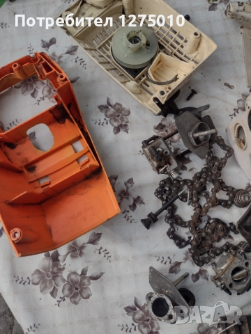 Части от Бензинова резачка , снимка 5 - Градинска техника - 44258834