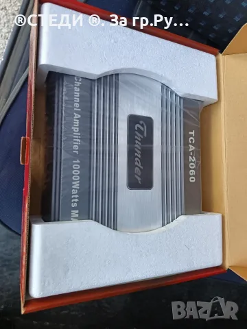 усилвател Thunder TCA-2060 (2CH / 1000W Max) , снимка 5 - Ресийвъри, усилватели, смесителни пултове - 55729068