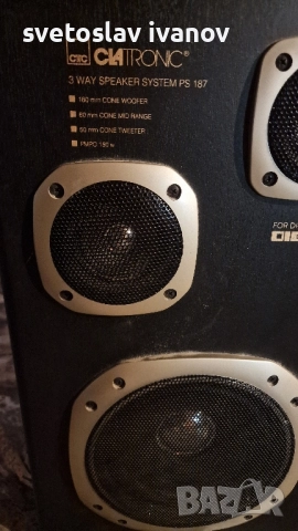150 W Тонколони CLATRONIC 3 way speaker speaker system PS-187, снимка 3 - Тонколони - 52031833
