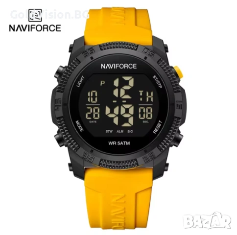 Мъжки часовник – NAVIFORCE Yellow + ПОДАРЪК